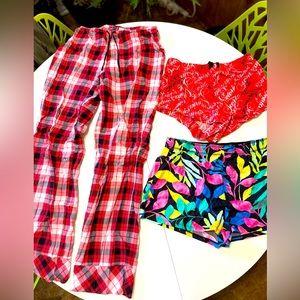 Victoria Secret Pajama Bottom Lot size Small